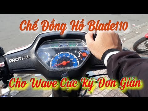 Video Hướng Dẫn Gắn Đồng Hồ Balde 110 Cho Wave Nhỏ Cực Kỳ... - youtube