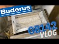 Buderus GB142 Boiler Plugged and Cracked Furnace! | HVAC Vlog 7