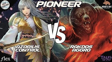 Azorius Control VS Rakdos Aggro [MTG Pioneer]