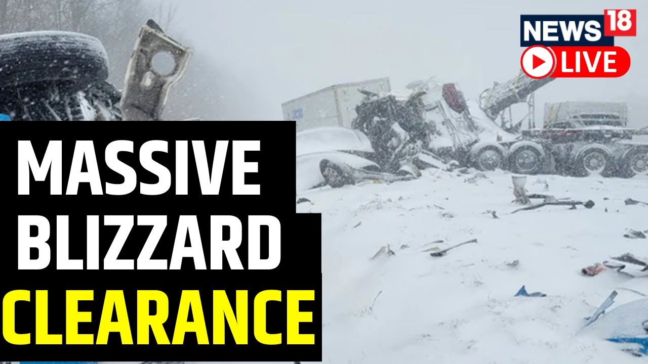 Buffalo Begins To Clean Up Snow After Severe Blizzard | US Winter Storm ...