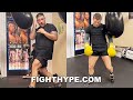 ANDY RUIZ SHOWS OFF CANELO NEW & IMPROVED SKILLS; SIDE-BY-SIDE TRAINING ADVICE COMPARISON