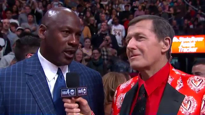 Michael Jordan Interview with Craig Sager at the A...