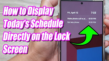 Galaxy S24/S24+/Ultra: How to Display Today