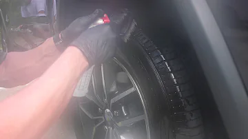 How to clean a tire for Dura-Dressing Application