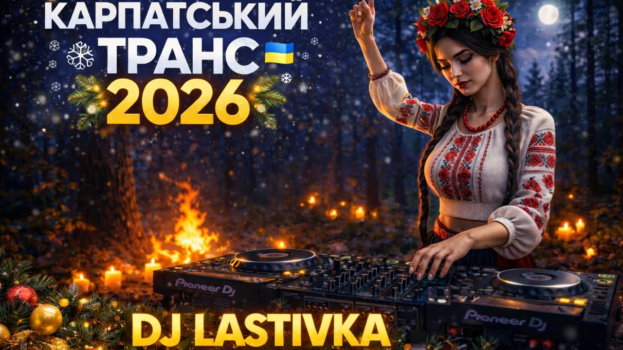 Українська нова музика 2026 🎄 DJ Lastivka | Ukrainian Electronic Folk
