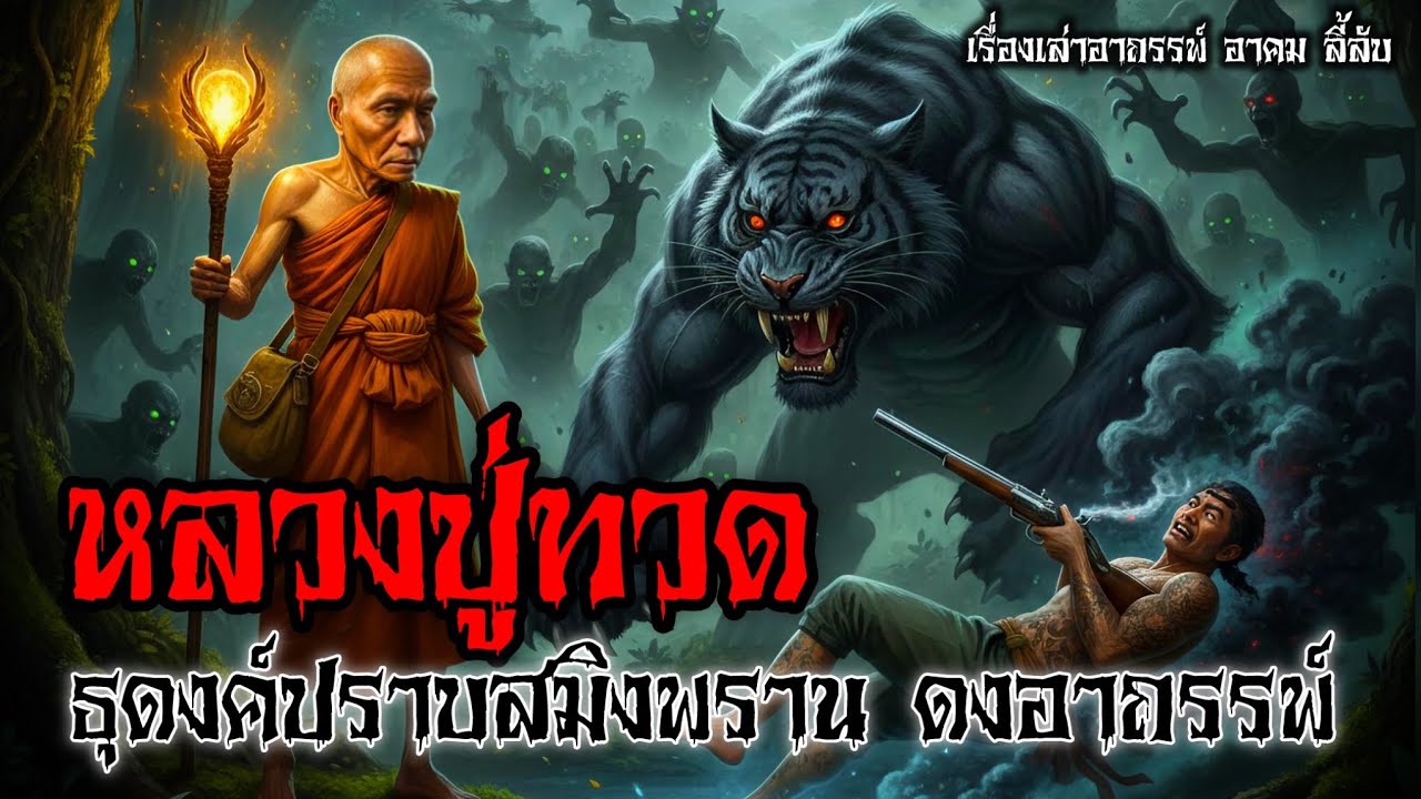 หลวงปู่ทวด ธุดงค์ปราบสมิงพราน ดงอาถรรพ์ | เรื่องเล่าเขย่าปอด