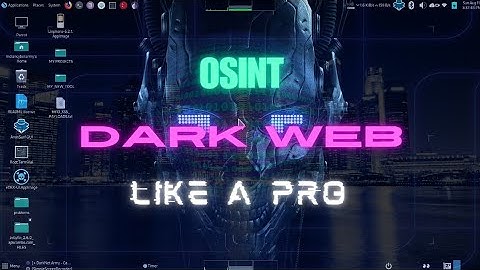 OSINT Dark Web Like a Pro ☠️☠️☠️ #webdragon63