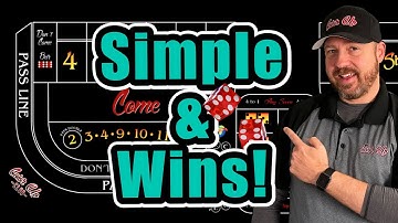 The Easiest Craps Strategy for Beginners?