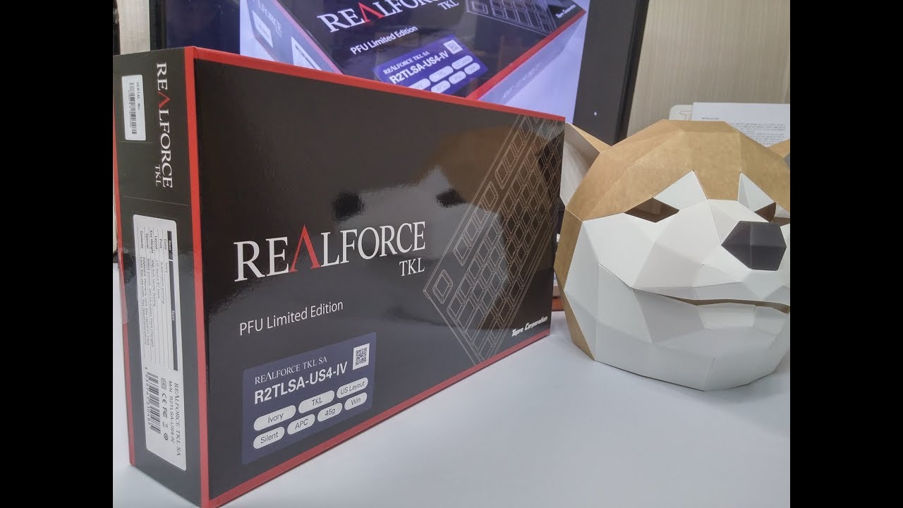 [1부] PFU 리얼포스 R2 저소음 45균등 리뷰 (언박싱, 외형편) PFU Realforce R2 Limited Edition Review