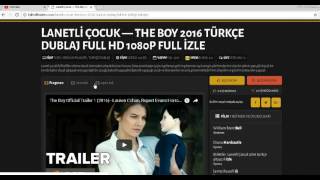 Lanetli Çocuk - The Boy 2016 Full Hd Film Izle