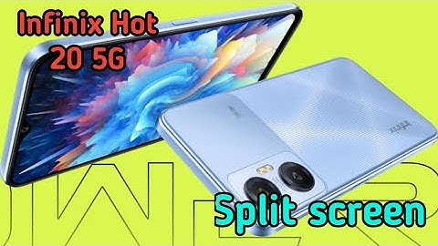 Split Screen On In Infinix Hot 20 5G, Create Dual Screen In Infinix Hot 20 5G,