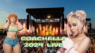 Doja Cat , Ice Spice And Flo - CONTROL FREAK  - Live at Coachella 2024 Resimi