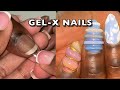 HOW TO SIZE GEL-X NAIL TIPS | easy nail tutorial for beginners