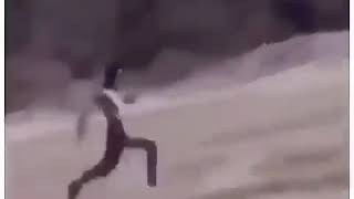 Man running meme