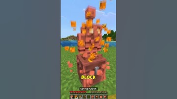 How to summon Copper Golem in #minecraft