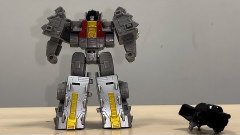 How to transform legacy evolution core class Scarr figure. Full transformation including combining