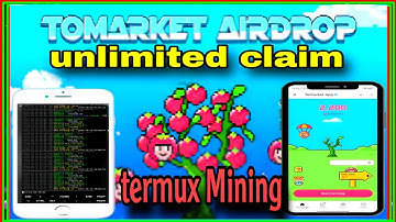 Tomarket Bot Unlimited Claim Coins |Get For Free Termux Mining