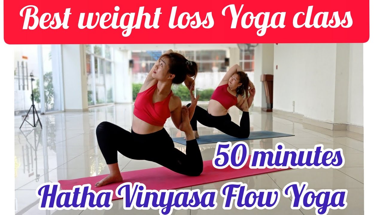50 Minutes Hatha Vinyasa Flow Yoga complete class 2021 Best weight