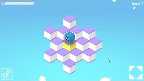 Voxel bot robots evade and jumping game level1 to level5 complete