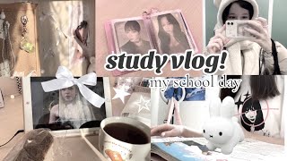 MY SCHOOL VLOG!📓🎧 мои школьные дни