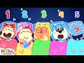 Five Little Monkeys Jumping On The Bed + More Children Nursery Rhymes &amp; Kids Songs| @piggyandfriend