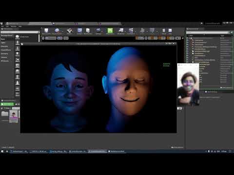 Poor man's Facial Motion Capture with Python & UE4