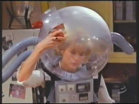 Actress Tea Leoni Wearing Bubble Helmet. - YouTube