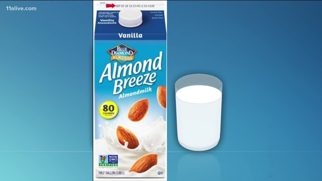 Almond Breeze milk is being recalled for containing actual milk