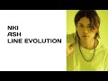 •NKI - ASH (LINE EVOLUTION) | UNTIL &quot; TATTOO &quot;.