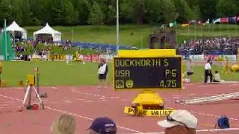 Scott Duckworth  4.75m IAAF World Youth Championsh...