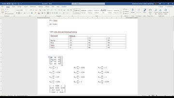 Perhitungan Metode SAW (Simple Additive Weighting)