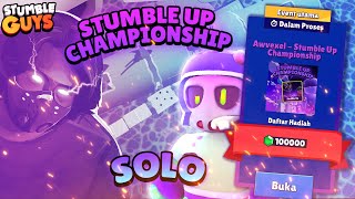 EVENT TOURNAMENT STUMBLE UP CHAMPIONSHIP BERHADIAH 10.000,00++ GEMS! - Stumble Guys