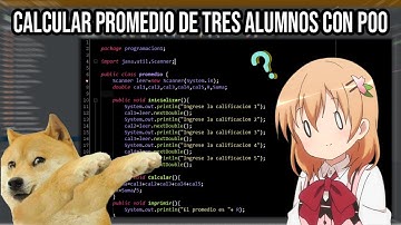 Programa de promedio semestral (clases, objetos y métodos)Java NetBeans