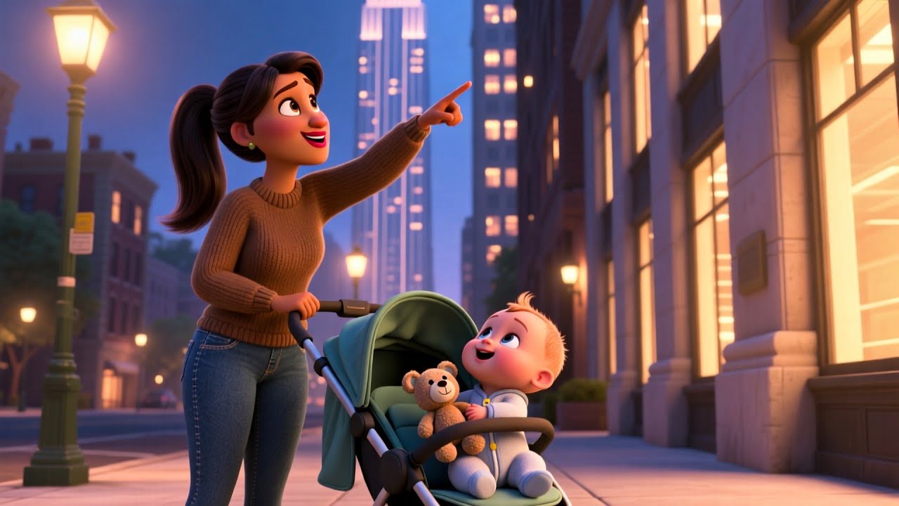 City Lights With Baby | Fun Nursery Rhyme Song for Kids