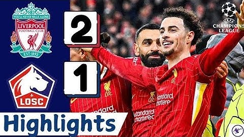 ⚪🟠 LIVERPOOL FC VS LOSC LILLE 2-1 | HIGHLIGHTS MOMENTS ALL GOALS.