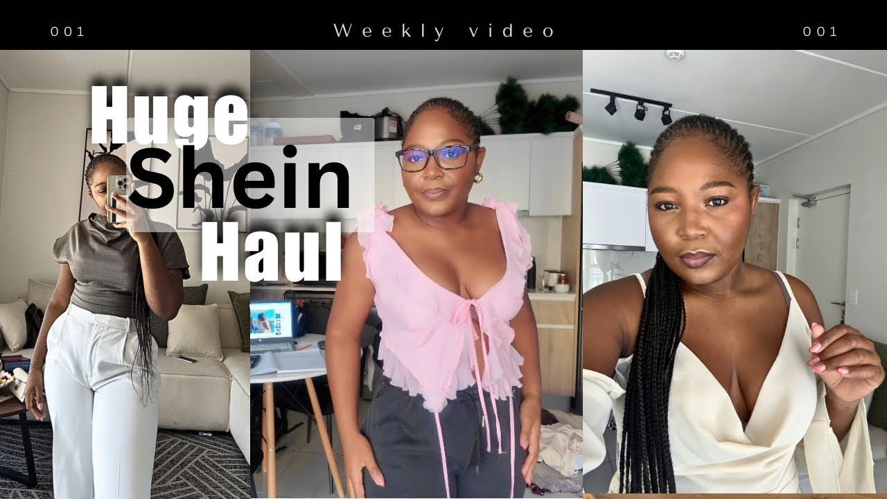 Огромная покупка на Shein в 2026 году | Южноафриканский ютубер