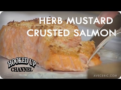 Herb Mustard Crusted Salmon | Get Toasted w/ Eric Ripert | Hooked Up ...