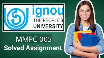 IGNOU MMPC 005 Solved Assignment 2022 || Quantitative Analysis for Managerial Applications #ignou