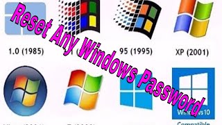 How to reset Windows 7/8/8.1/2010/Windows server 2008/2008 R2/ 2012/ Password