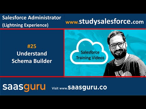 25 Schema builder to manage objects and field through GUI in salesforce | Salesforce Training Videos