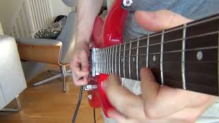 Improvising with Slashy talkbox iiii]; )'