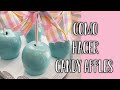 Manzanas de colores con caramelo/ candy apples