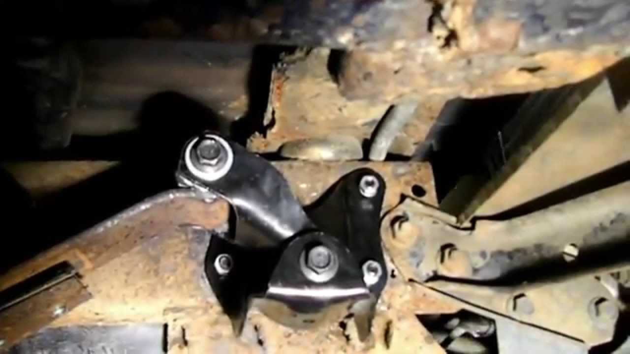 How to Change the Rear Spring Hanger on a Ford Bronco YouTube