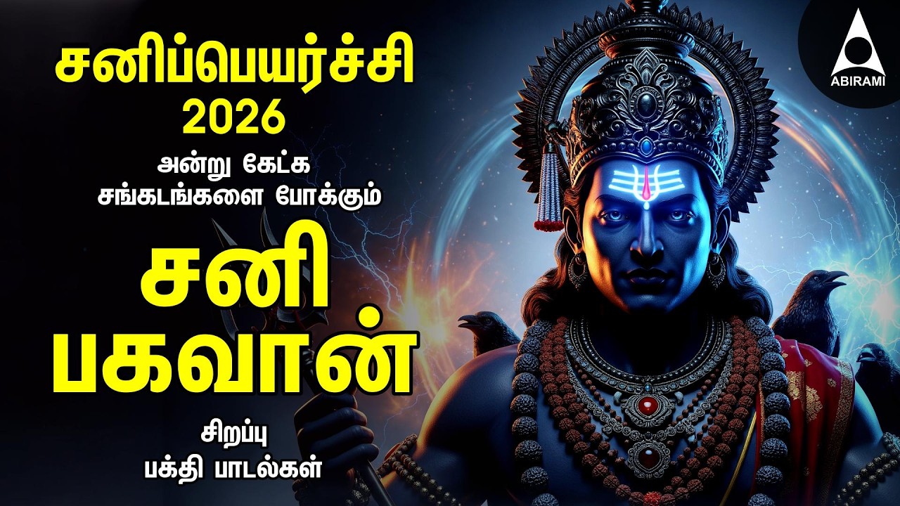 Sani Peyarchi 2026 Powerful Sani Bhagavan Devotional Songs | Sani Bhagavan Padalgal And 108 Potri