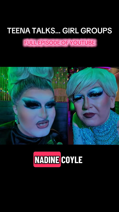 New episode out now! 😇 #dragqueen #nadinecoyle #girlsaloud #2000s