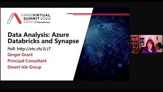 Data Analysis with Spark and Databricks in Azure Synapse - Ginger Grant
