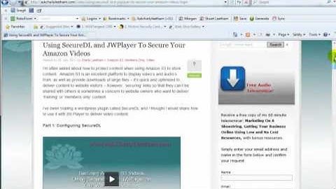 Using Wishlist Post Login with RSS Feeds