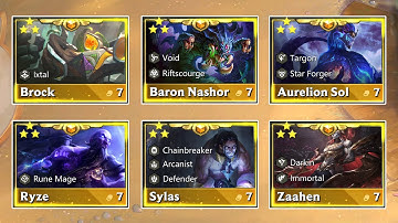 S16 ALL 7-Cost 3-Star!⭐⭐⭐