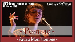 Pomme - Adieu Mon Homme - L'Odéon (Tremblay-en-France), 22 fév. 2019