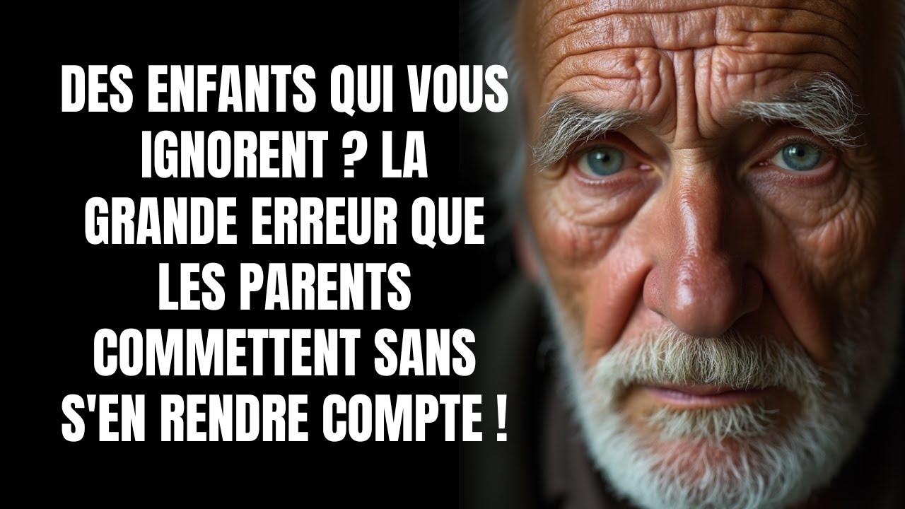 DES ENFANTS QUI VOUS IGNORENT? LA GRANDE ERREUR QUE LES PARENTS COMMETTENT SANS S'EN RENDRE COMPTE!